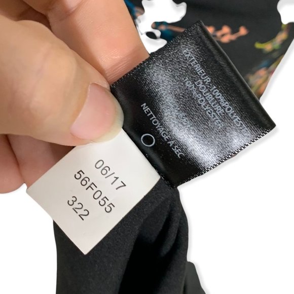 Sam Edelman Mixed Media Slip Dress Floral Cheetah Print Sleeveless Size 6 - Picture 12 of 12